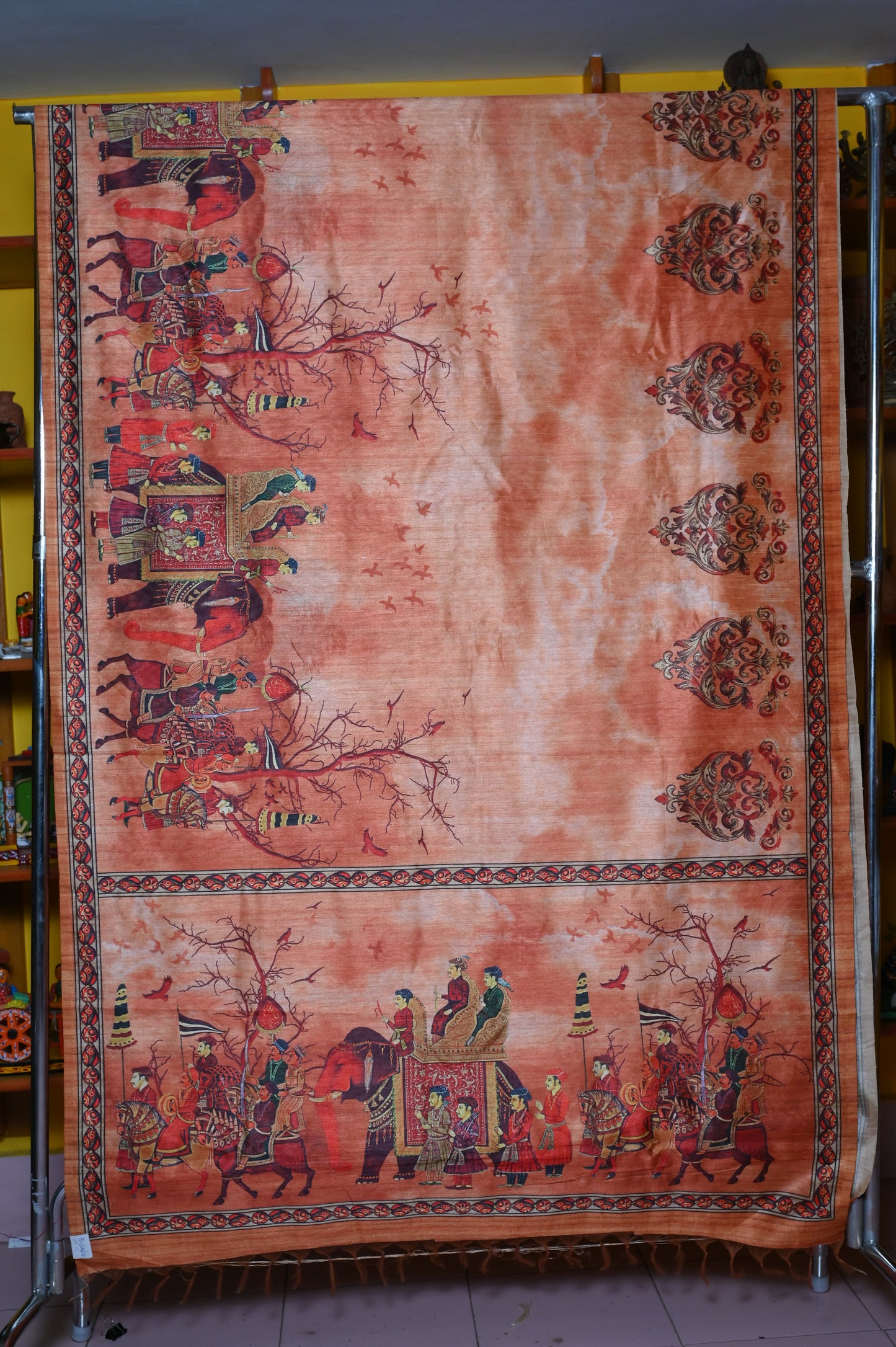 RED THEME BASED SARI