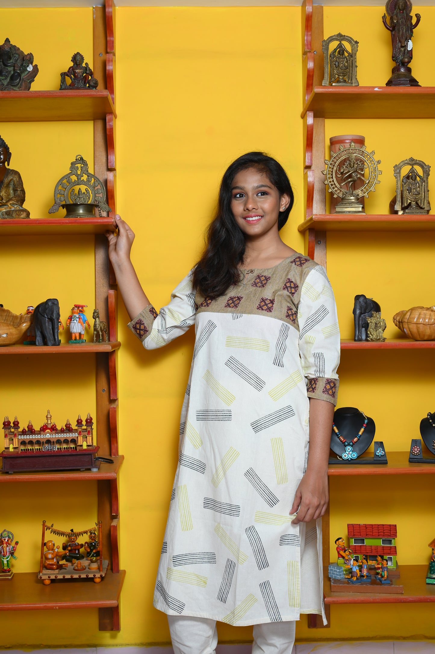 HANDLOOM  COTTON KURTA