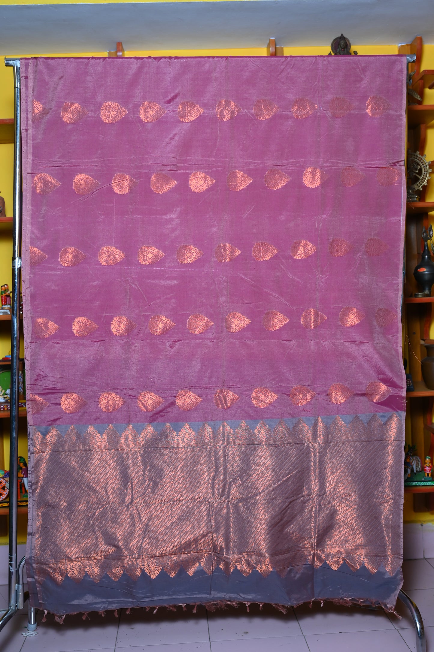 RUBY SILK SARI