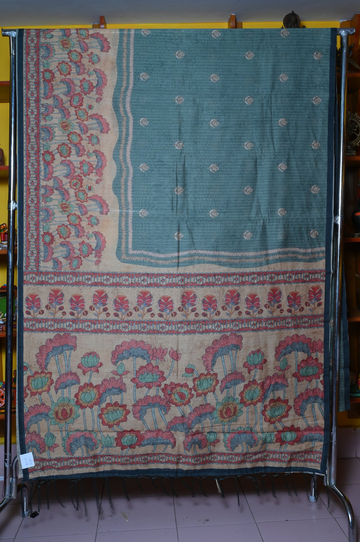SPUN COTTON PRINTED SARI