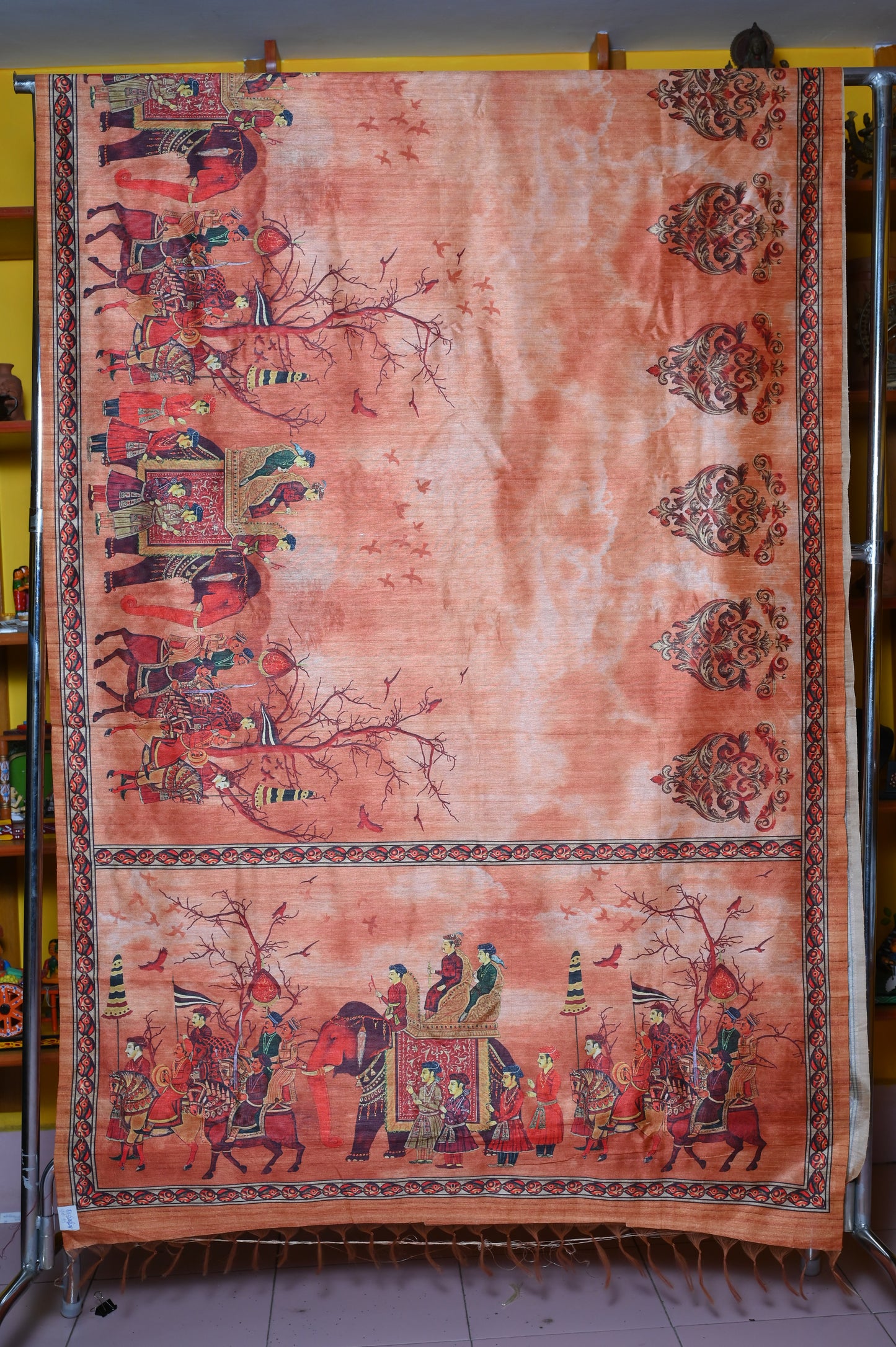 RED THEME BASED SARI